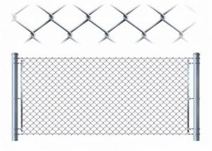 Wholesale 60*60mm Hole Galvanized Steel Chain Link Fence Diamond Wire Mesh 7 Ft from china suppliers