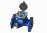 DN50 Cast Iron / CI Bi - Directional Ultrasonic Water Meter For Instantaneous