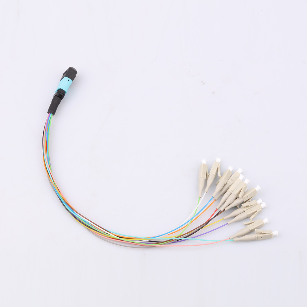Single Mode Multimode Mpo Fanout Cable For Telecommunication