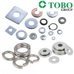 Customized Design DIN125 Carbon Steel Stainless Steel Disc Spring lock Slotted