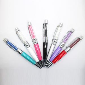 Wholesale Shiny Crystal Can Writing Pen Usb Transparent Container Metal UDP Flash Chip from china suppliers