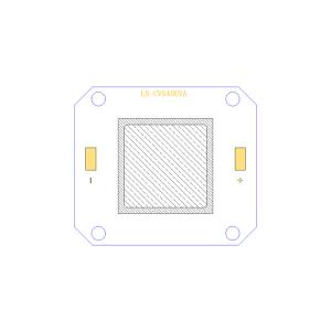 Wholesale High Density 20W 395nm UV LED Chip 10500-12400mW 4046 For Curing from china suppliers