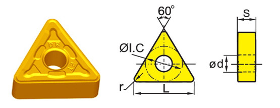 Stable cutting performance with tungsten carbide inserts for cnc metal lathe tools