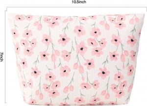 Wholesale Women Travel Shockproof Storage Floral Cosmetic Bag Makeup Bags from china suppliers