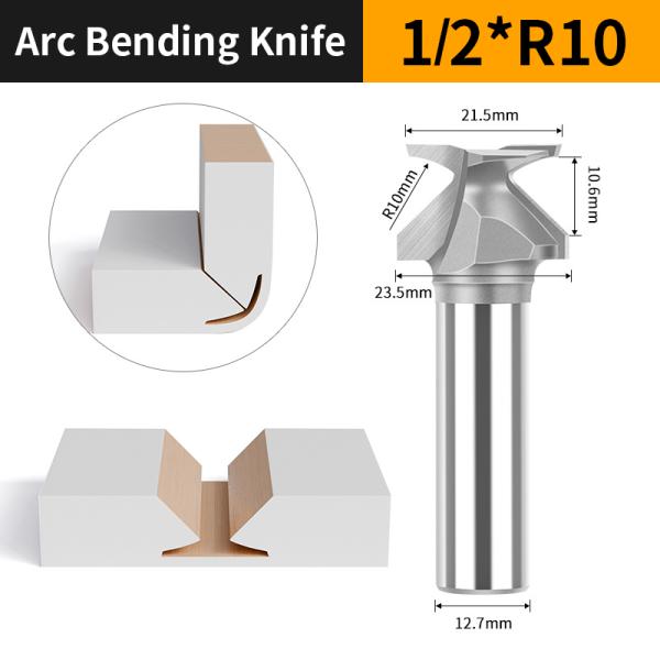 Wood Molding Bending CNC Router Bit 3 Flutes 4 Flutes Arc Welders Bending