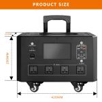 High Capacity 2304Wh 3500W Portable EV Fast Charger Station for Electric Car
