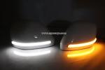 Nissan Patrol Flowing LED Side RearView Mirror Cover Replacement Turn Signal
