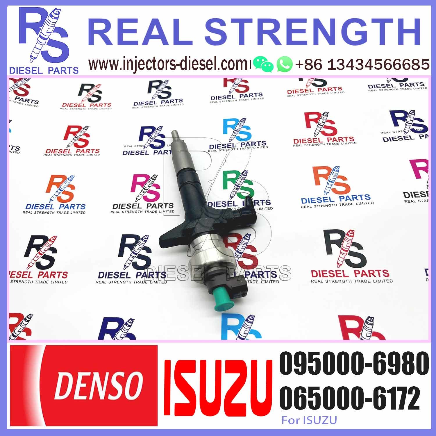 COMMON RAIL INJECTOR 8-98011604-5 8980116045 fuel injector 095000-6980 for I-SUZU DMAX