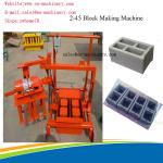 Brick Making Machine Manufacturer 2-45 Used Block Making Machine from China