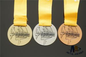 Wholesale OEM Die Cast Torch Medals Antique Silver / Copper Eco - Friendly from china suppliers
