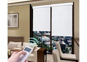 Wholesale Balcony Smart Window Motorised Roller Blinds Stable Low Noise Operation from china suppliers