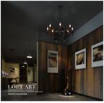 Vintage Pendant lights retro Industrial Fixtures Luminaire Edison Chandelier