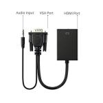 3.5mm Audio Output Smart Consumer Electronics 1080P VGA Male To HDMI Female
