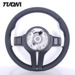 Full Leather BMW Carbon Fiber Steering Wheel Car Accesory Standard Diameter