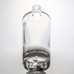 Sealing Type Cork 500ml 800ml 1000ml Round Shaped High Flint Glass Bottle for