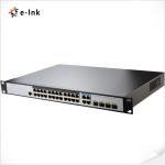 L2+ Combo Managed Switch with 24 10/100/1000T PoE Ports+ 4 Gigabit TP/SFP Ports