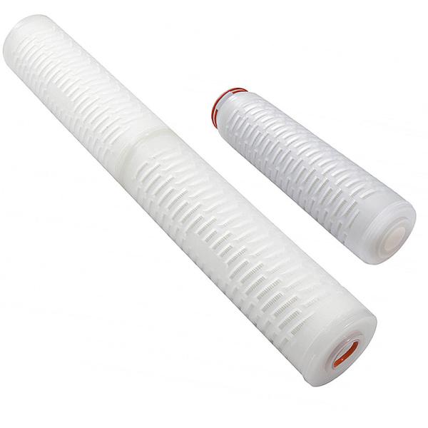 High Temperature Folding PP 0.22 0.45 Micron Filter Cartridge for Food and