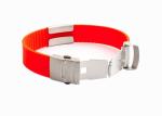 Engraved Silicone Wristbands With Both Teeth Buckle