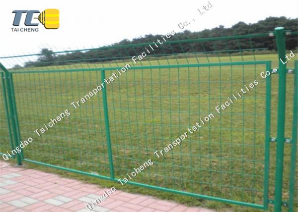 High Tensile Barbed Wire Fence Protective Net Weather Resistance For Road