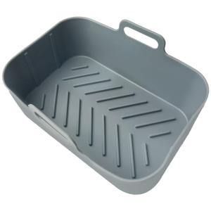 Wholesale Multifunctional Silicone Kitchen Tool Rectangle Air Fryer Liner Reusable from china suppliers