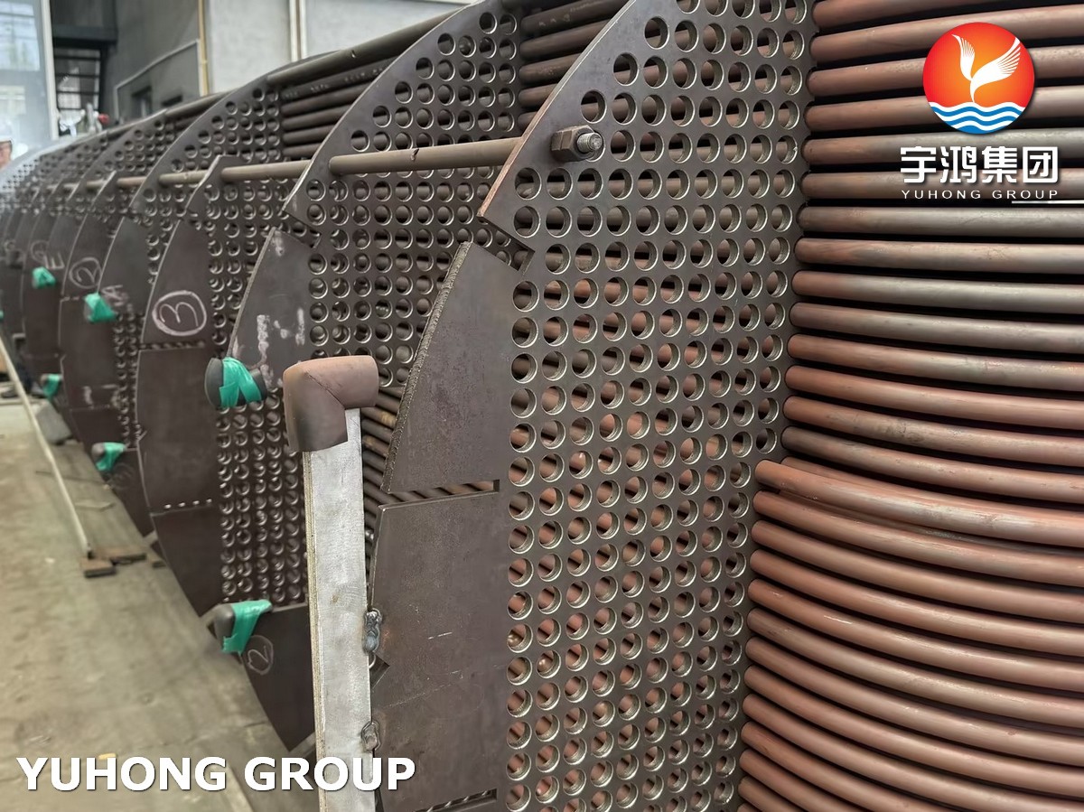 ASME U Stamp Customized Tube Bundle Steel Heat Exchanger Seamless Tube