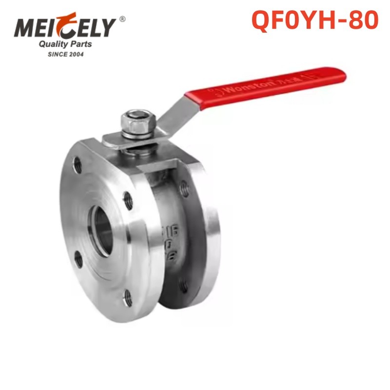 High-Quality ONE-PC Round/Square Flange Ball Valve QF02YH-80 QF02FH-80 For Tank
