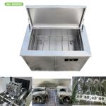 Engine Block Industrial Ultrasonic Parts Cleaner 300l 3000w For Fat Motor Blind