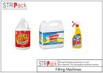 Stainless Steel Automatic Detergent Bleach Toilet Cleaner Bottle Filling Machine