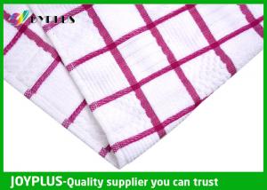 Wholesale Microfiber Tea Towel Kitchen Dish Drying Cloth  Colored stripe from china suppliers