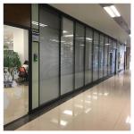 Soundproof Meeting Room Glass Partition Aluminium Frame OEM ODM Service