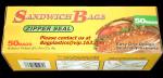clear front mylar foil metallic Black Zip Lock Bag pouch, Black mylar Foil