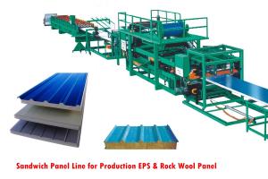 Wholesale Sandwich Panel Machine, EPS Insulation sandwich panel, Rock Wool Sandwich Panel from china suppliers