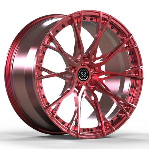 Wholesale Lamborghini 24 23 22 21 20 139.7mm PCD 2 Piece Forged Wheels Bolt Pattern 5x120 5x114.3 from china suppliers
