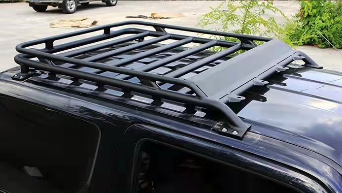 Black Steel Q235 Off Road Suzuki Jimny Roof Rack 2000-2019
