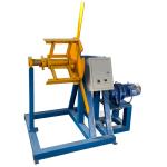 1.5 ton 400mm electric decoiler Raw material:Galvanized steel or PPGI Working