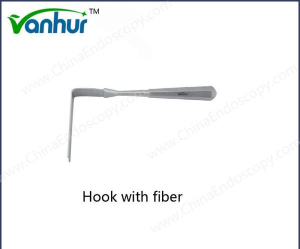 Steel Fiber Gynecology Surgery Instruments Vaginal Tractor Hook with ODM