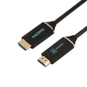 Wholesale 3D 4K Ultra Slim 18gbps AOC Optical HDMI Cable Cotton 3m from china suppliers