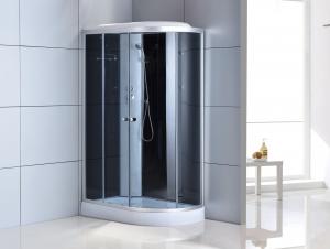 Wholesale 35''X35''X85'' Corner Quadrant Shower Enclosure Grey from china suppliers