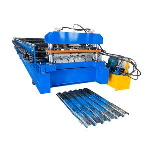 Wholesale Galvanized Steel Big Power 8-25m/min Metal Deck Roll Forming Machine from china suppliers