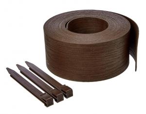 Wholesale 1 Year After-sales Services PE/PVC Wooden Plastic Garden Coil Edging for Modern House from china suppliers