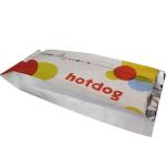 Aluminium Foil Lined Customized Hot Food Packaging Aluminium Foil Paper Takeaway