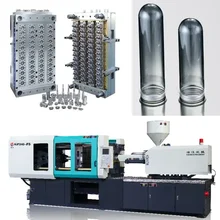 100-300 Ton PET Preform Injection Molding Machine With PLC Control System And 3-4 Zone Heating