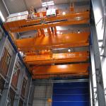 Ladle Foundry Double Girder Overhead Crane , Casting Steel Mill 50 Ton Bridge