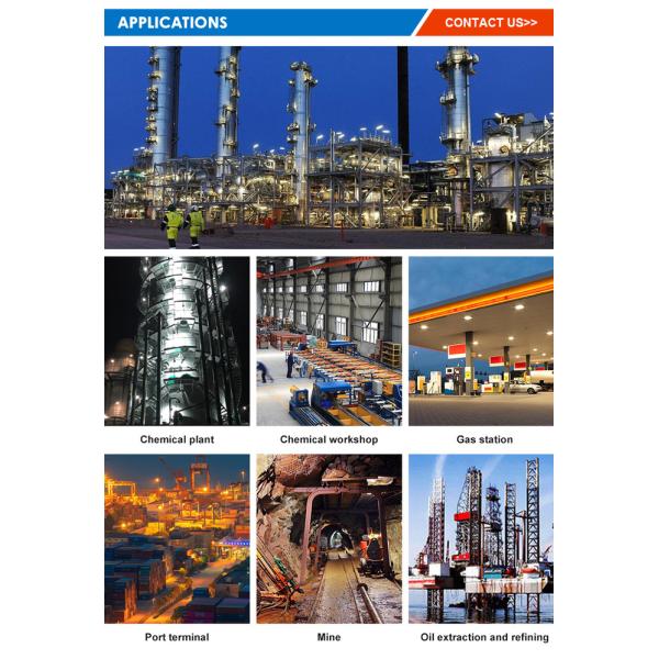 Ip66 Atex Approved Led Lighting 50w Explosion Proof Floodlight