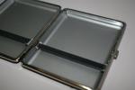Bespoke Logo'S Etched On A Stainless Steel Cigarette Case