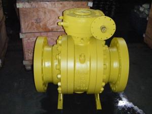 Wholesale 600LB Three Piece Side Entry Trunnion Type Ball Valve from china suppliers