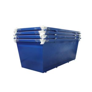 Wholesale Construction Waste Transport 4 Yard Skips Bin Heavy Metal Garbage Container from china suppliers