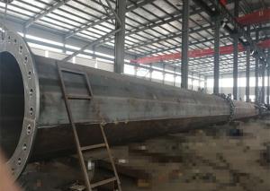 Wholesale Monopole Electrical Transmission Tower Q345B Steel Grade Overlapping Connection from china suppliers