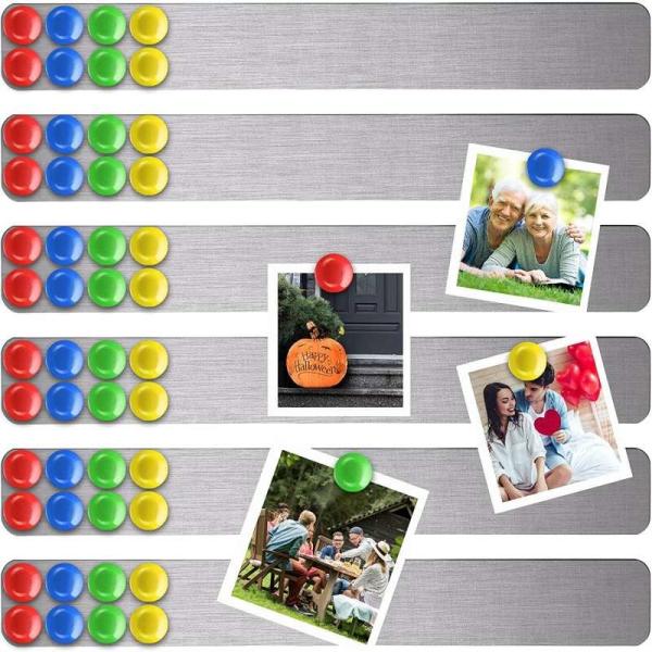 250mm 500mm Magnetic Art Hanging Display System Flexible Magnet Material