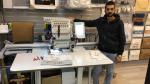 Cheaper than barudan embroidery machine 360*1200mm hat t-shirt flat 3d logo
